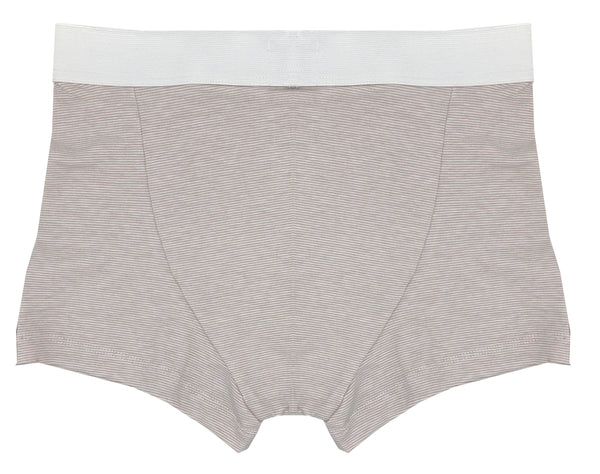 Organic Cotton Jersey Trunk in fine lilac stripe